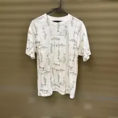 CHARI&CO 魚プリント Tシャツ Mサイズのサムネイル