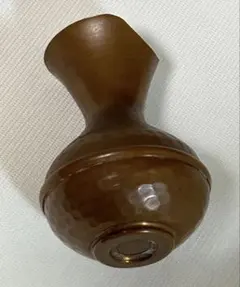 真鍮銅ミニ花瓶 一輪挿し アンティーク風 インド工芸 ヴィンテージ小物