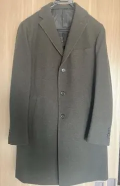 UNITED ARROWS カーキグリーン　チェスターコート 48(L)のサムネイル