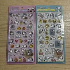 【正規品】2点セット ボンボンドロップシール　スヌーピー