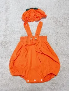 ベビー　ハロウィン　かぼちゃコスチューム