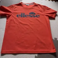 ellesse テニス Tシャツ オレンジ