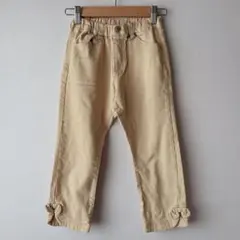 アプレレクール　130 リボン　パンツ　ベージュのサムネイル