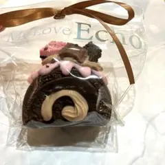 チョコロールケーキ　スクイーズ