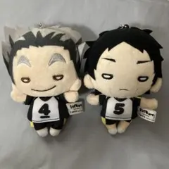 木兎　赤葦　にとたん おおきいぬいぐるみ　2つセット 2025年最新】赤葦 にとたん ぬいぐるみの人気アイテム - メルカリ