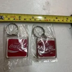 1980年代コカコーラキーホルダー2個セット