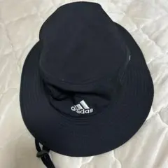 adidas 黒 バケットハット 調節可能