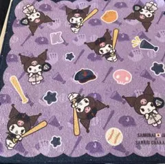 タイトーくじ 侍ジャパン × サンリオキャラクター ハンドタオル　クロミ