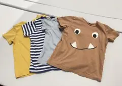 【送料無料❗️】H&M キッズTシャツ4着 12-18 サイズ80 90 1歳