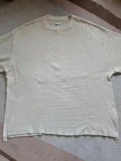 Name.ダメージ加工 ニットアイボリーのサムネイル