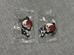 僕のヒーローアカデミア くら寿司 ビッくらポン ラバーストラップ2個 轟焦凍