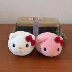 ハローキティ ミニミニぬいぐるみ つぶあん・いちご大福 - メルカリ
