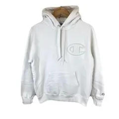champion プルオーバー スウェット パーカー アクションスタイル　M 白