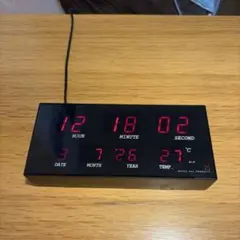 サニーサニー様専用 JDL LED CLOCK デジタル壁掛け時計 - メルカリ