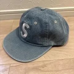 supreme sロゴ キャップ