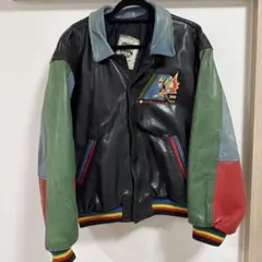 【値下げ】レザー スタジャン LOUISVILLE Lサイズ