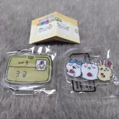 ちいかわ　韓国　アクリルスタンド　2種　草むしり検定3級　ハチワレ　うさぎ