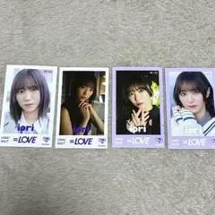 =LOVE 野口衣織 ミニフォトカード 4枚セット