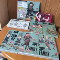 SPY×FAMILY 漫画 1-13巻セット ラバーストラップ ポストカード付