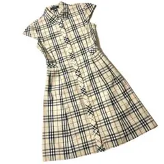 BURBERRY バーバリー ノバチェック ワンピース 150 レディース - メルカリ