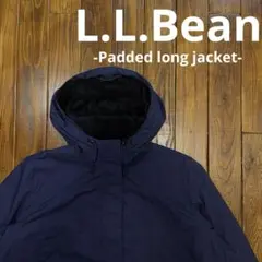 【L.L.Bean エルエルビーン】ナイロン中綿ロングコート 2X
