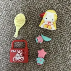 昭和のおまけ】サンリオ（キキララP＆J）4点セット 森永 レトロ 激レア