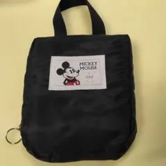 新品未使用　ミッキーマウス 収納バッグ 小型 黒