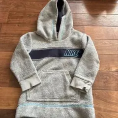 Nike フリースパーカー 100cm グレー