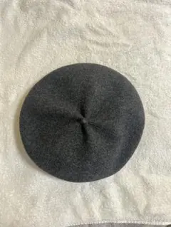 mature ha ウールベレー帽 グレー