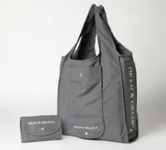 新品未使用 DEAN&DELUCA ショッピングバッグ/エコバッグ グレー