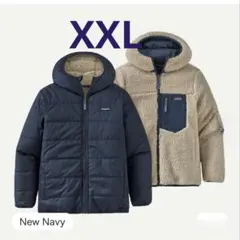 美品: パタゴニア☆キッズ・リバーシブル・レディ・フレディ・フーディ ・XXL