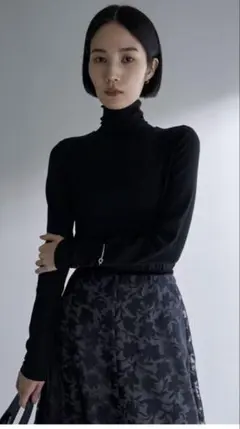 UNFILO コットンカシミヤカットソー