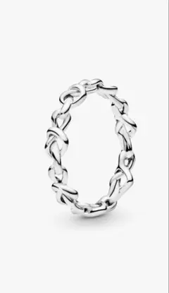 Pandora Knotted Hearts Ringシルバーのサムネイル