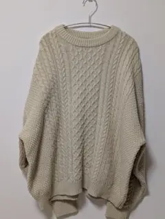 u*e様 FREAK'S STORE ケーブル編みニット Lサイズ