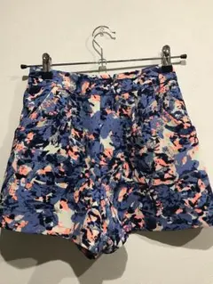 花柄 ショートパンツ