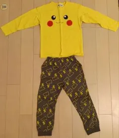 ポケットモンスター ピカチュウ パジャマ上下 120