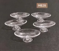 MB28 パフェグラス 果物の器 5個セット ミニチュア ドールハウス