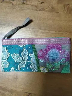 アジアン雑貨 エスニックポーチ