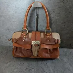 BURBERRY バーバリー ワンショルダーバック 金具 y2k ブラウン BURBERRY バーバリー ワンショルダーバック 金具 y2k ブラウン - メルカリ