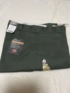 ディッキーズ　ダブルニー　グリーン