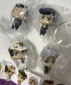 ジョジョの奇妙な冒険 カプセルフィギュア02 4体 仗助、承太郎、億泰、康一