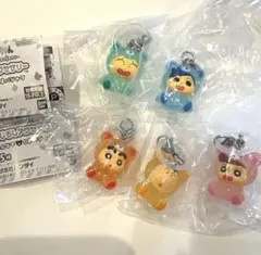 クレヨンしんちゃん めじるし　コンプ5点セット　コンプリート　全5種