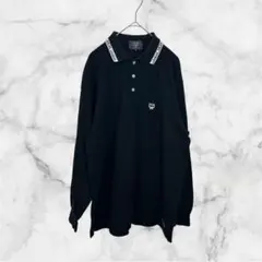 m215 MCM エムシーエム ポロシャツ 長袖 襟デザイン