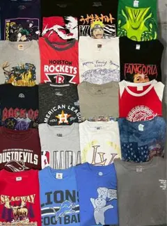 アメリカ直輸入古着 タイダイTシャツ メンズ S/M 20枚セット まとめ 