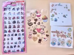 Disney シールセット プリンセス ダッフィー シェリーメイ　アリエル
