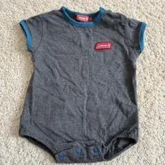 Coleman 半袖ロンパース グレー　70
