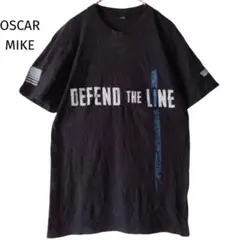 ​オスカーマイク クルーネック Tシャツ プリント S 黒 半袖 ストリート