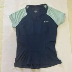 Nike DRI-FIT トレーニングトップ S ネイビー/ミント