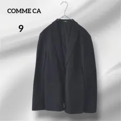 COMME CA テーラードジャケット ウール　ブラック　9のサムネイル