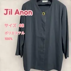 【美品】Jii Anon ジャケット ブラック フォーマル サイズ48